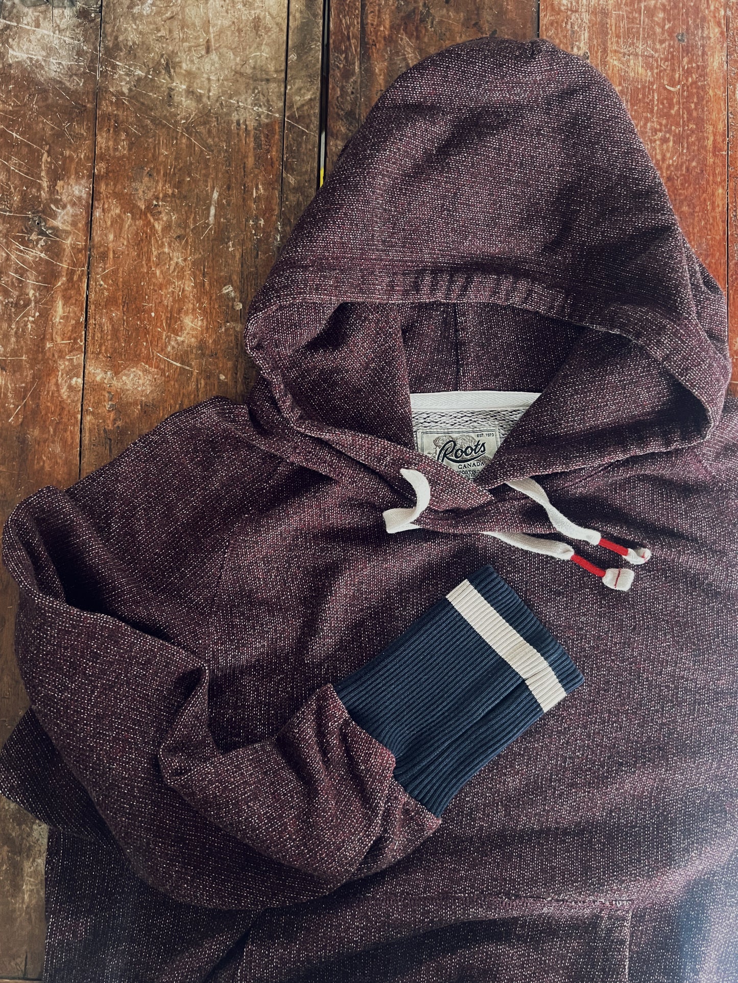 Classic Roots Dark Purple Hoodie