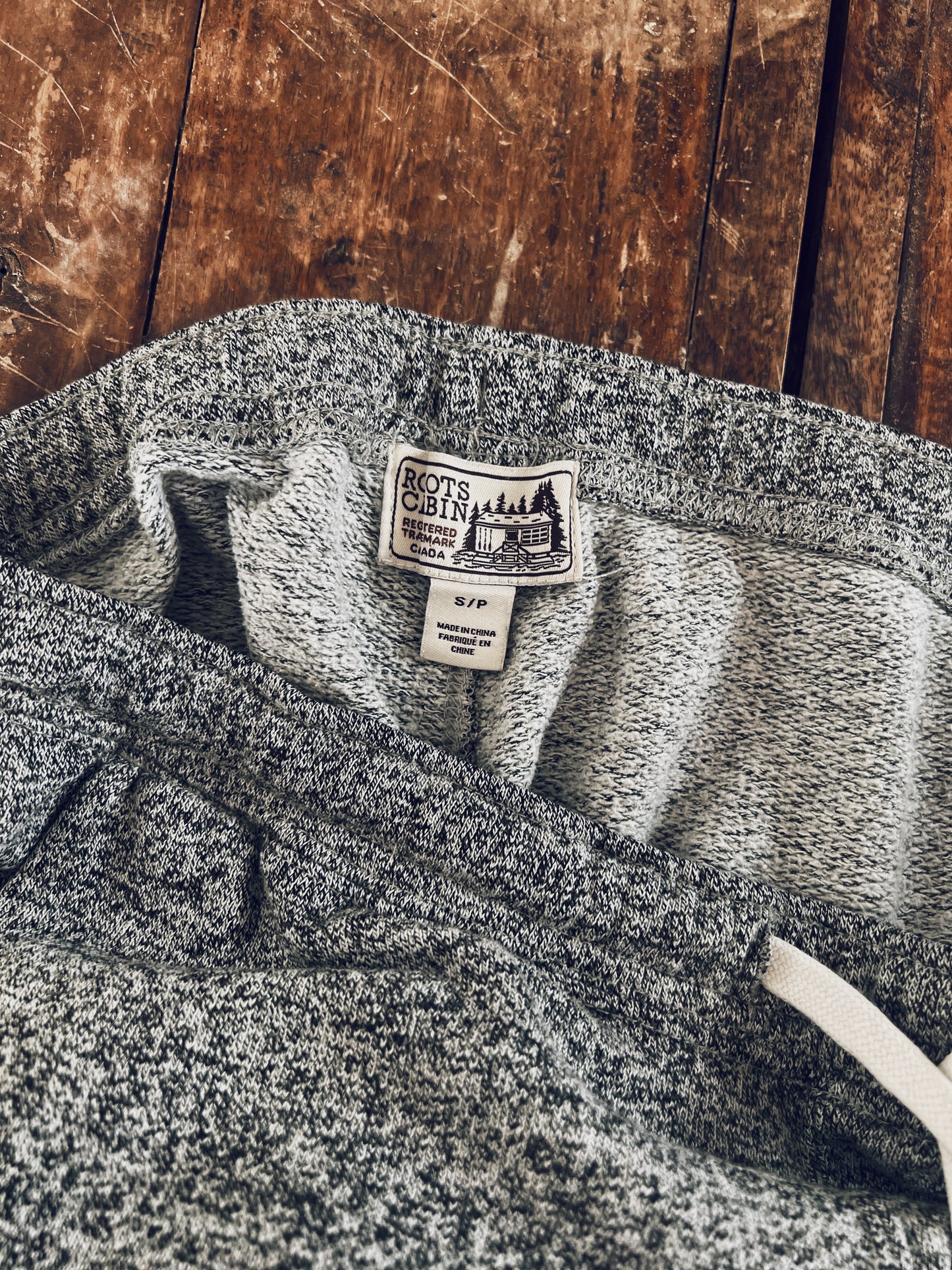 Classic Salt and Pepper Grey Sweatpants