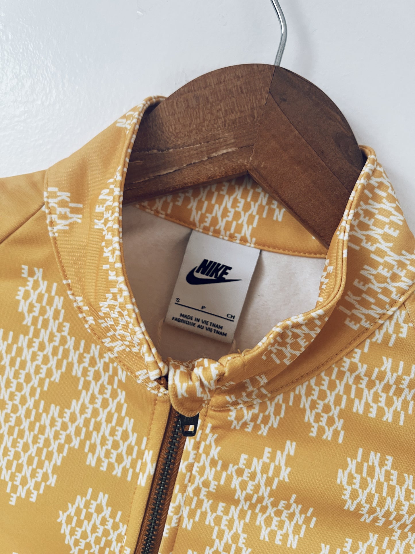 Yellow Nike Short Sleeve Dress