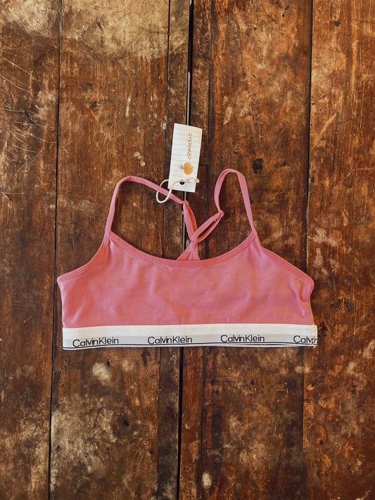 Pink Calvin Klein Bra