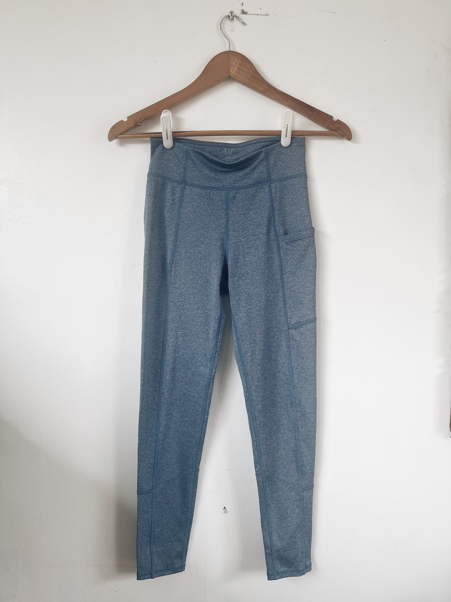 Blue Athletic Leggings