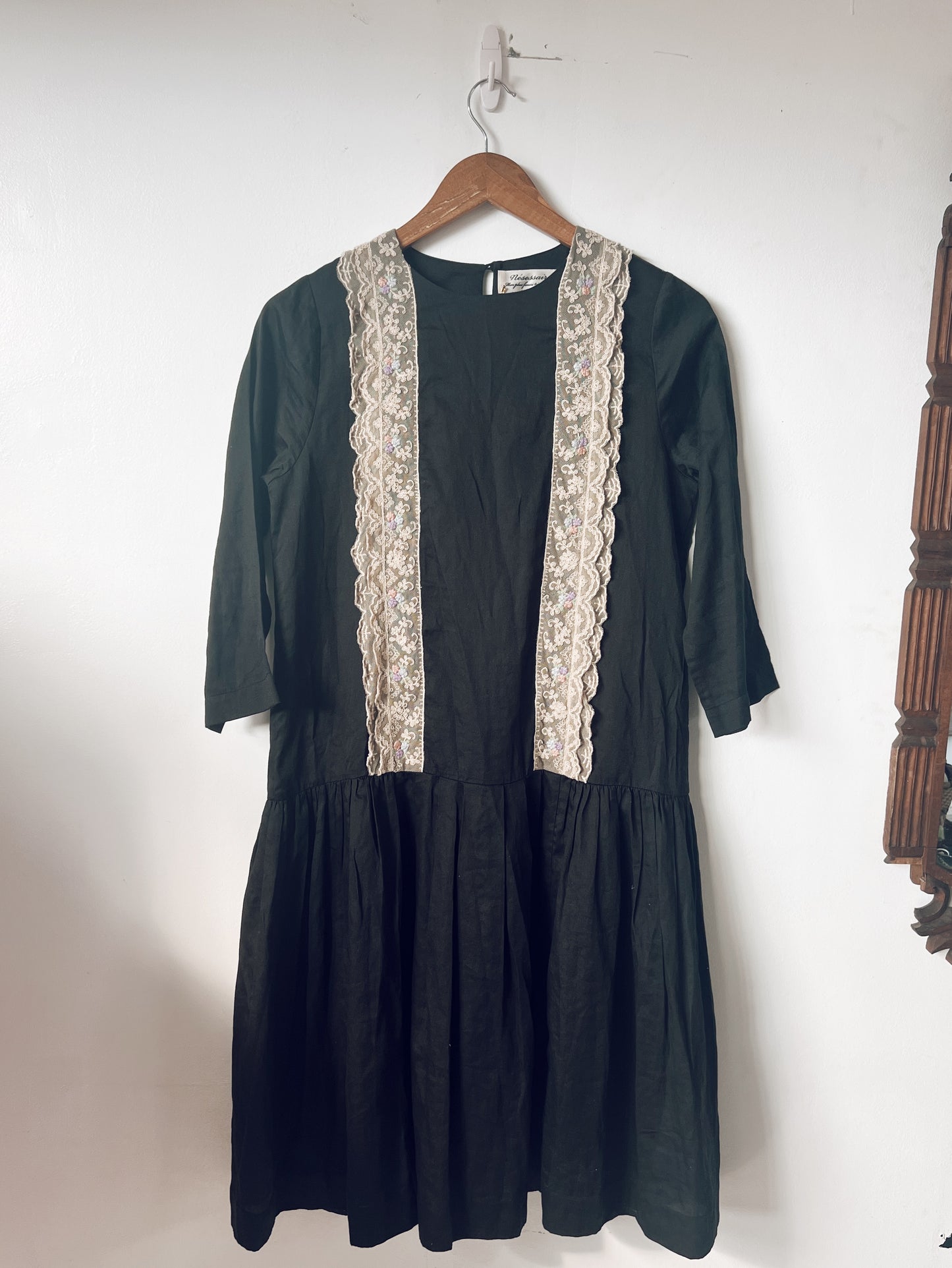 Black Dress with Pretty Lace