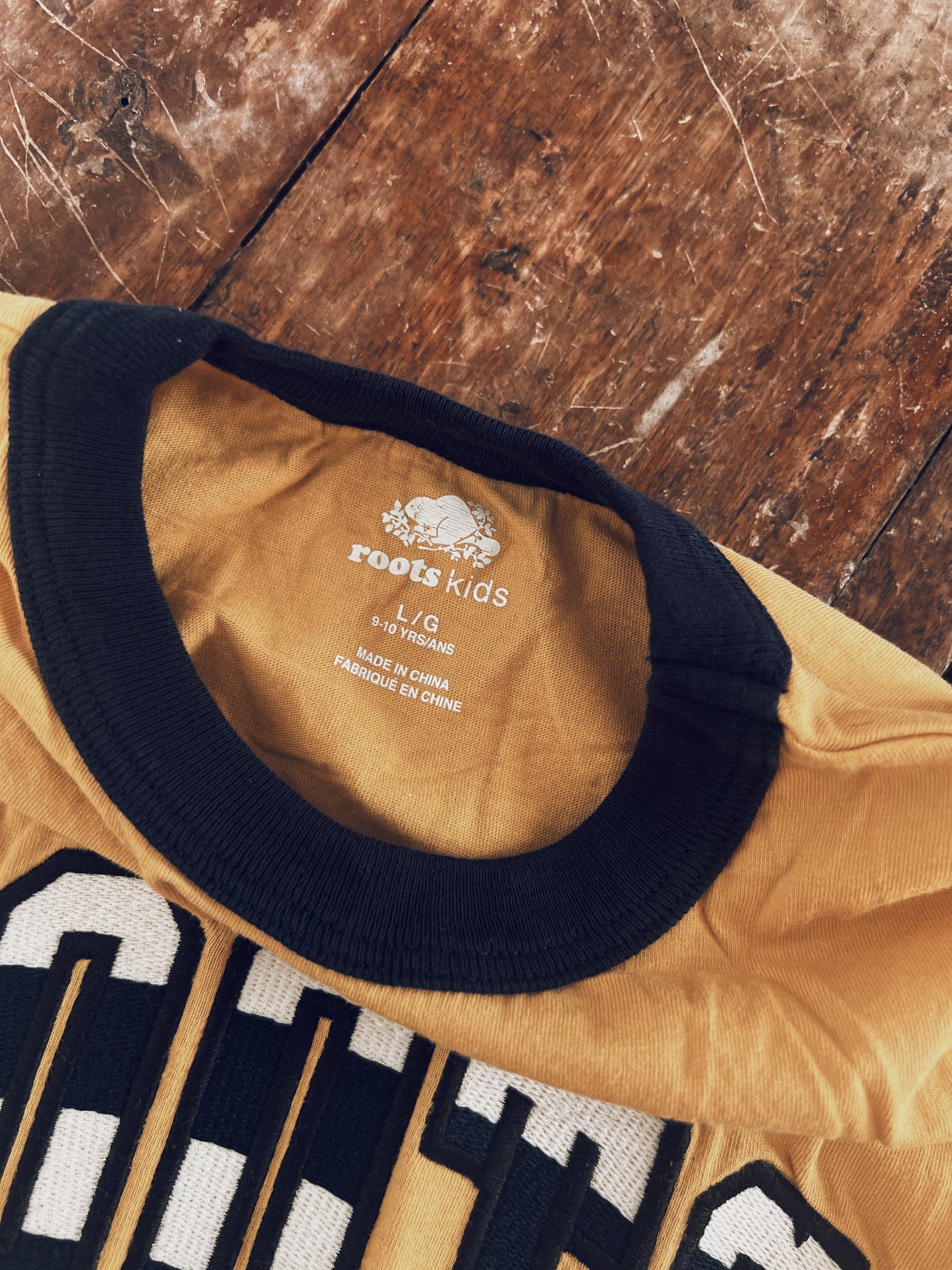 Classic Yellow Roots Tshirt