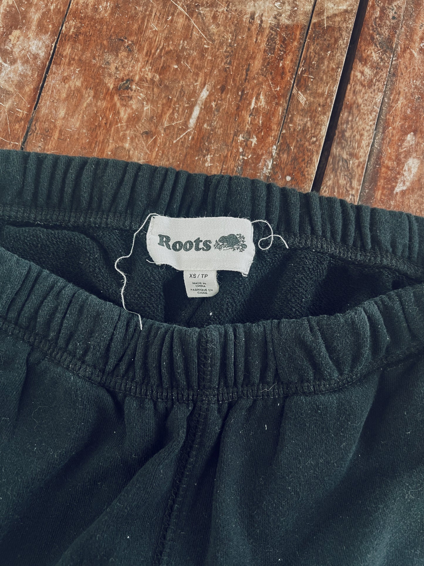 Classic Roots Adult Black Sweatpants