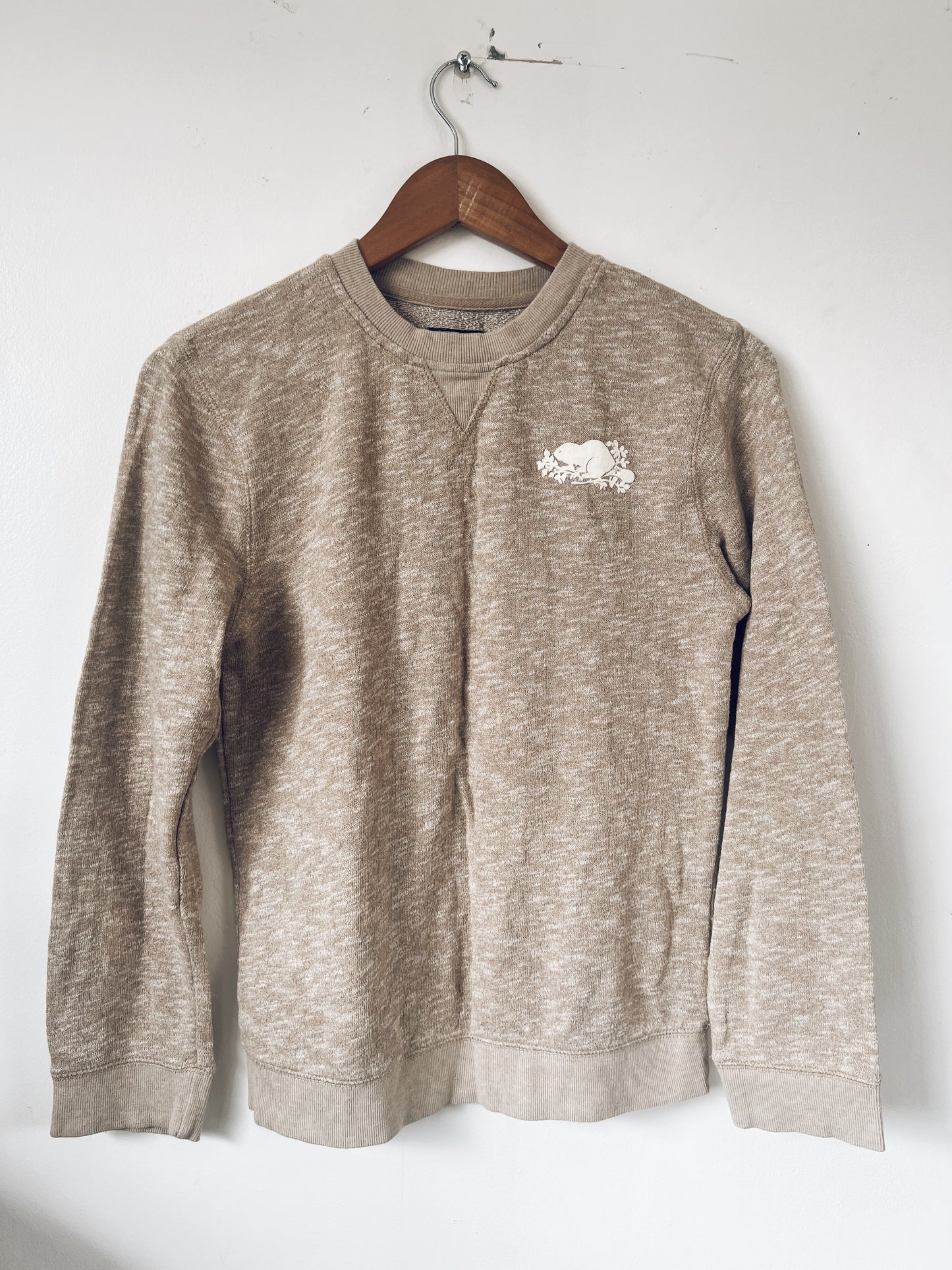 Light Brown Lightweight Sweatshirt