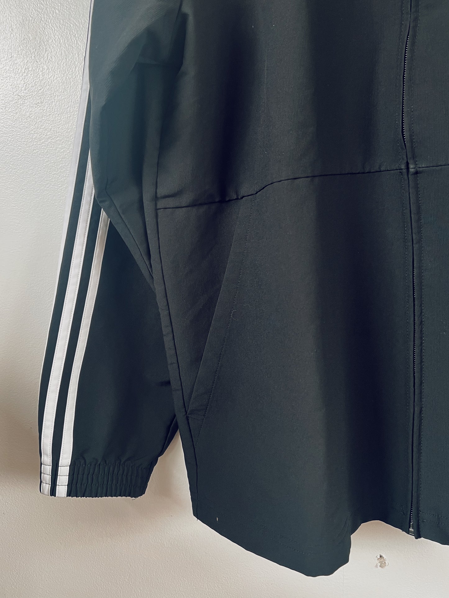 Classic Black Adidas Jacket