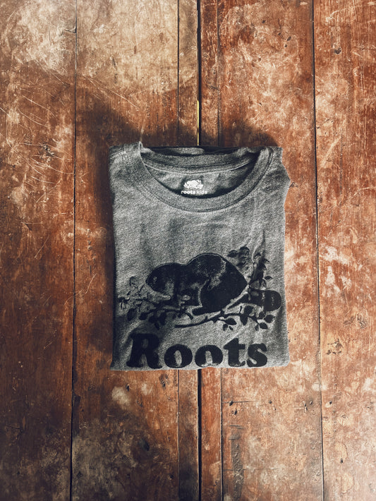 Dark Grey Roots Long Sleeve Top