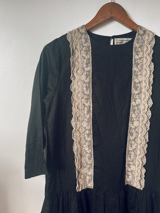 Black Dress with Pretty Lace