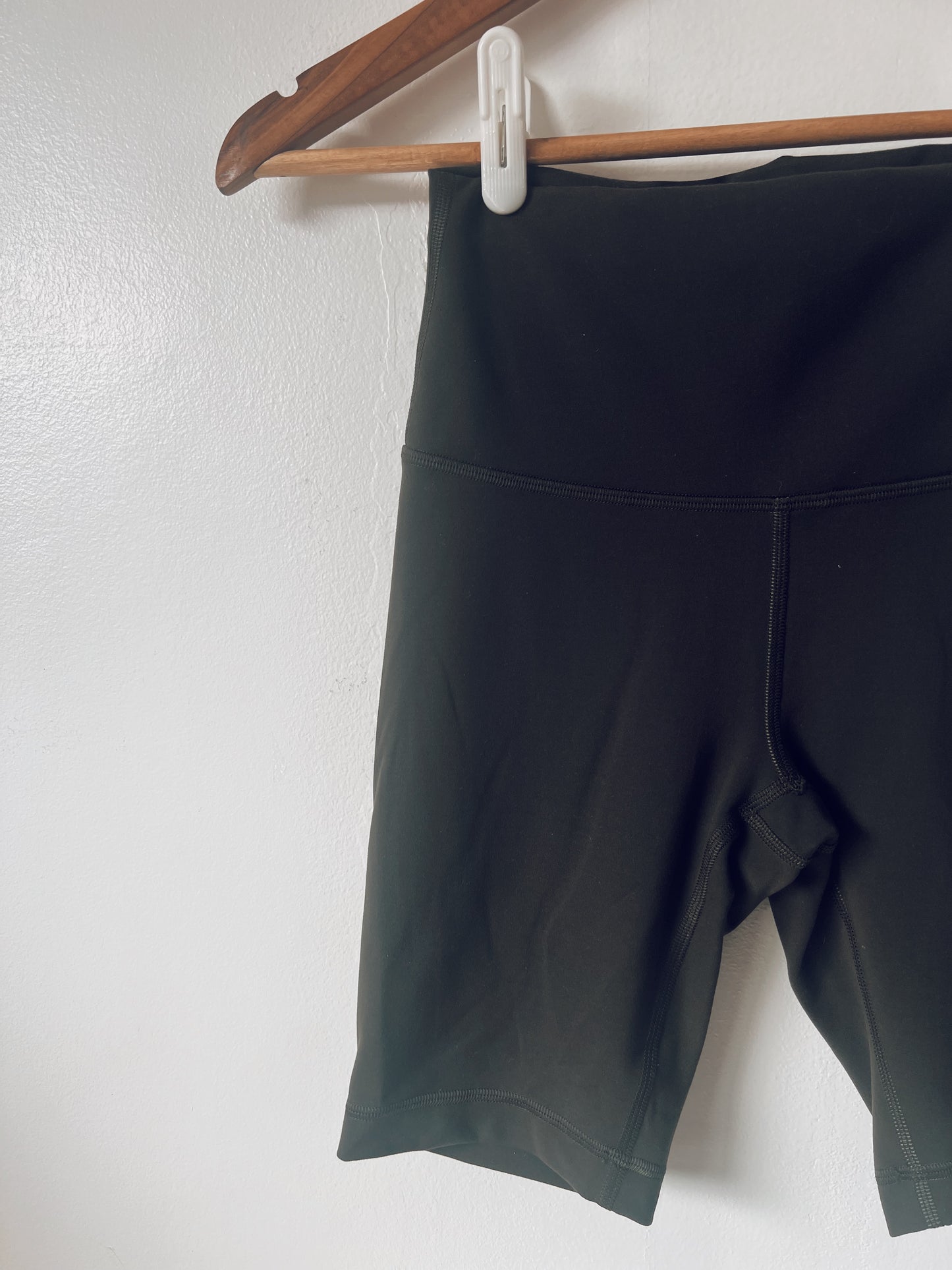 Dark Green Lululemon Athletic Shorts