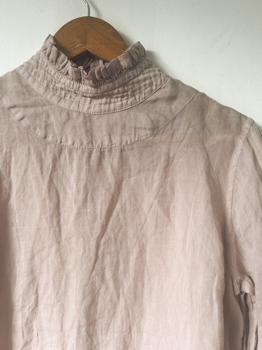 Muted Lilac Long Sleeve Blouse