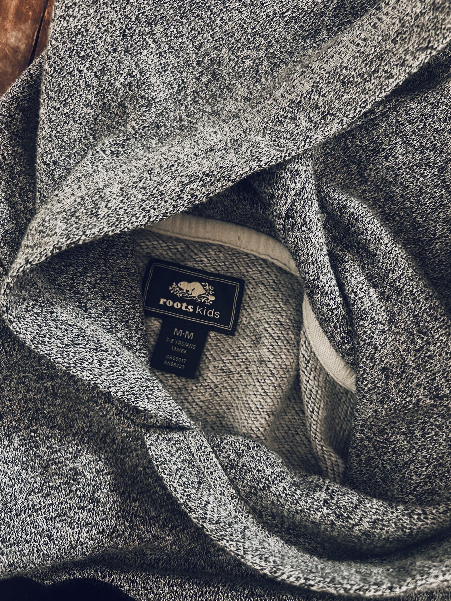 Classic Grey Roots Hoodie