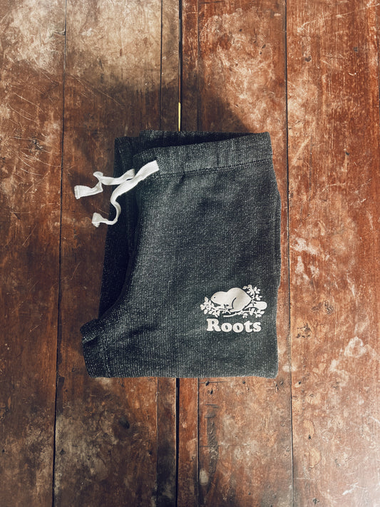 Classic Black Roots Sweatpants with Logo